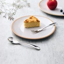 日本山崎金屬 - HOME FESTA系列 - 不鏽鋼點心叉匙組(2件式)