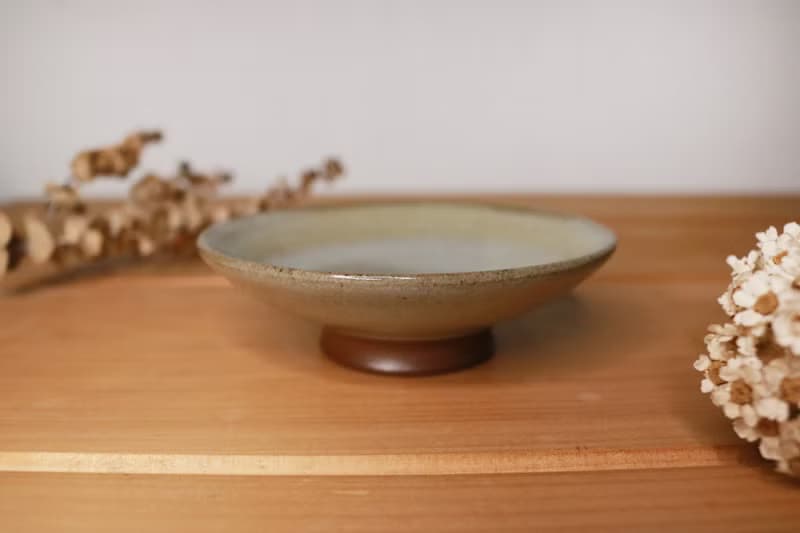 蔚藍梅灰小盤