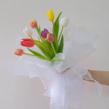 2025情人節 鬱金香韓式花束  生日花束 女友禮物