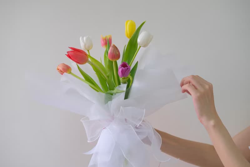 2025情人節 鬱金香韓式花束  生日花束 女友禮物