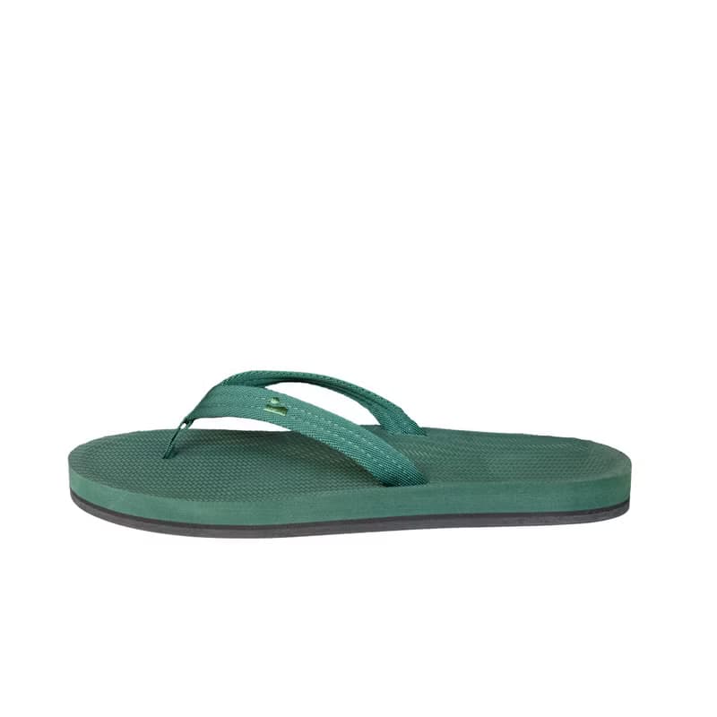 【春夏新品】indosole 環保拖鞋 Easy Living  森林綠 女