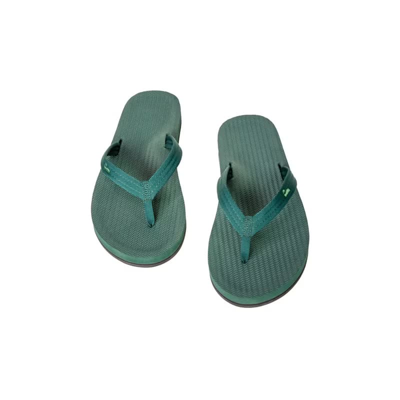 【春夏新品】indosole 環保拖鞋 Easy Living  森林綠 女