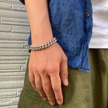 黃銅×無釘手鐲 粗鏈 Bracelet