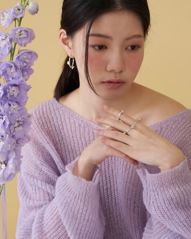 【母親節禮物】生花耳環—梅花樹