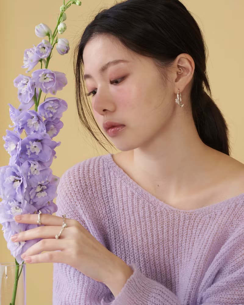 【母親節禮物】生花耳環—梅花樹