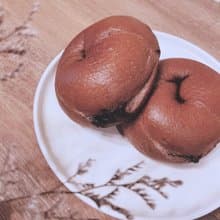 【ㄉㄧㄢˇㄉㄧㄢ】巧克力乳酪貝果