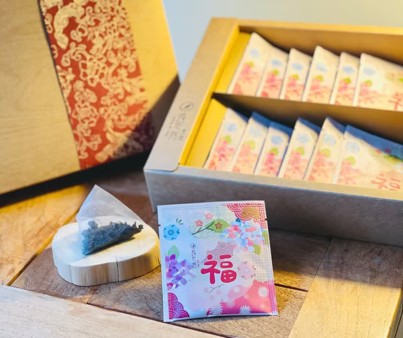 福漾茶禮-日月潭紅玉 原葉三角茶包12入