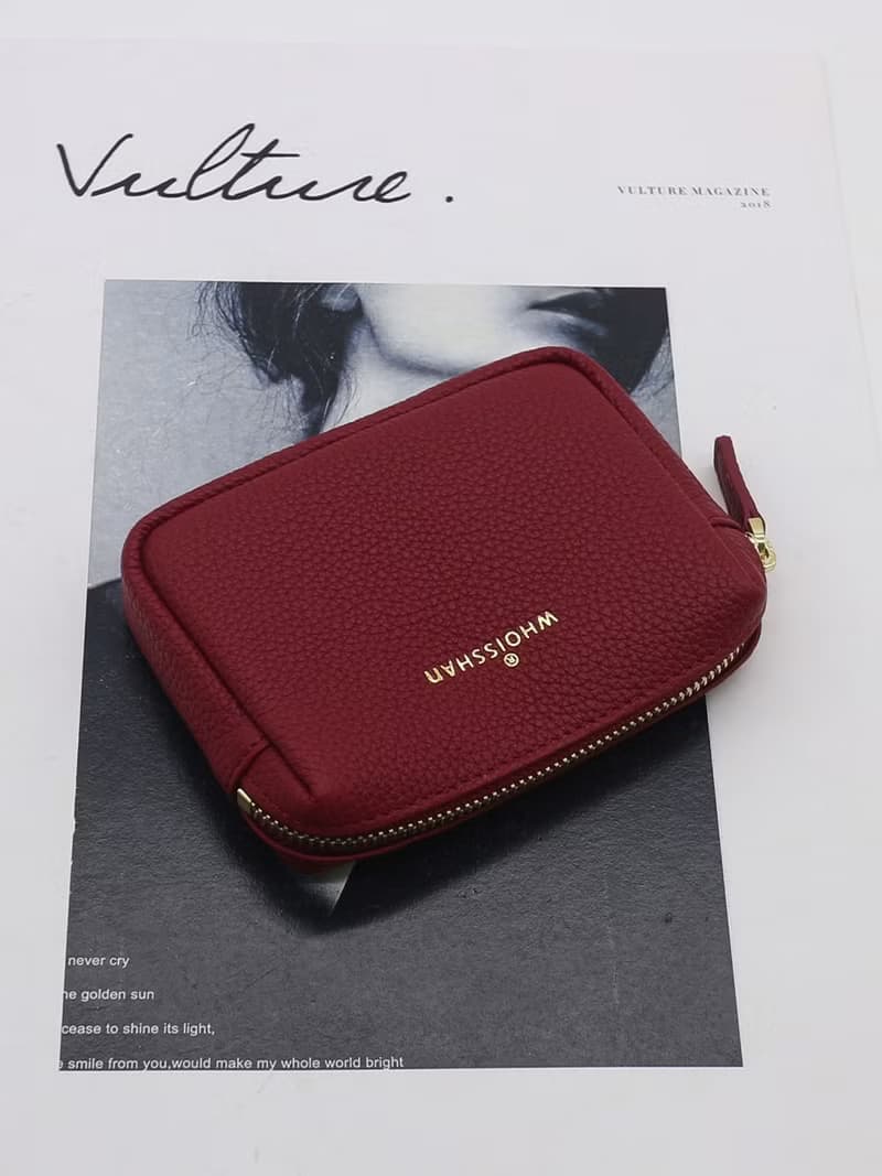 Togo頭層牛皮 拉鏈零錢包