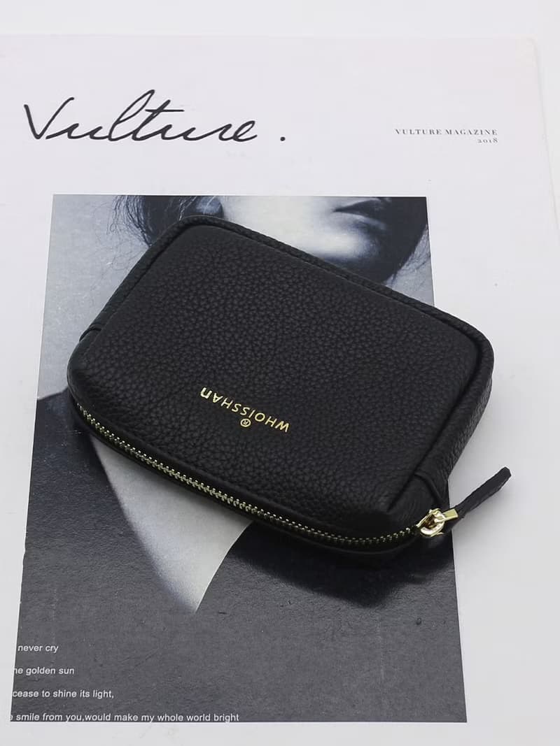 Togo頭層牛皮 拉鏈零錢包