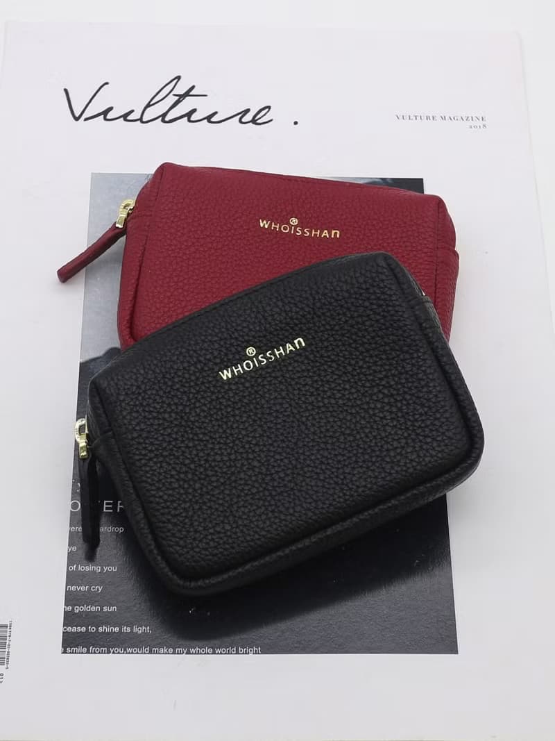 Togo頭層牛皮 拉鏈零錢包