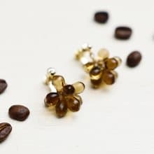 【ピアス・イヤリング】ホットコーヒー (短い)