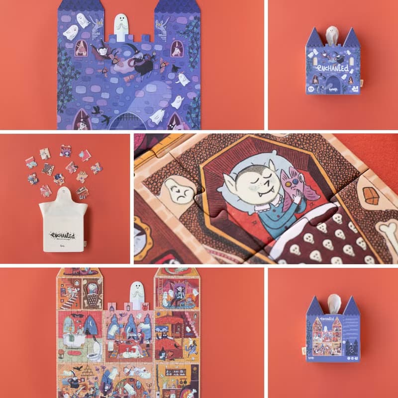 Londji-魔法城堡夜光創意拚圖 (西班牙原裝)