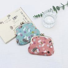 宇治親子口金包-兔寶茶會
