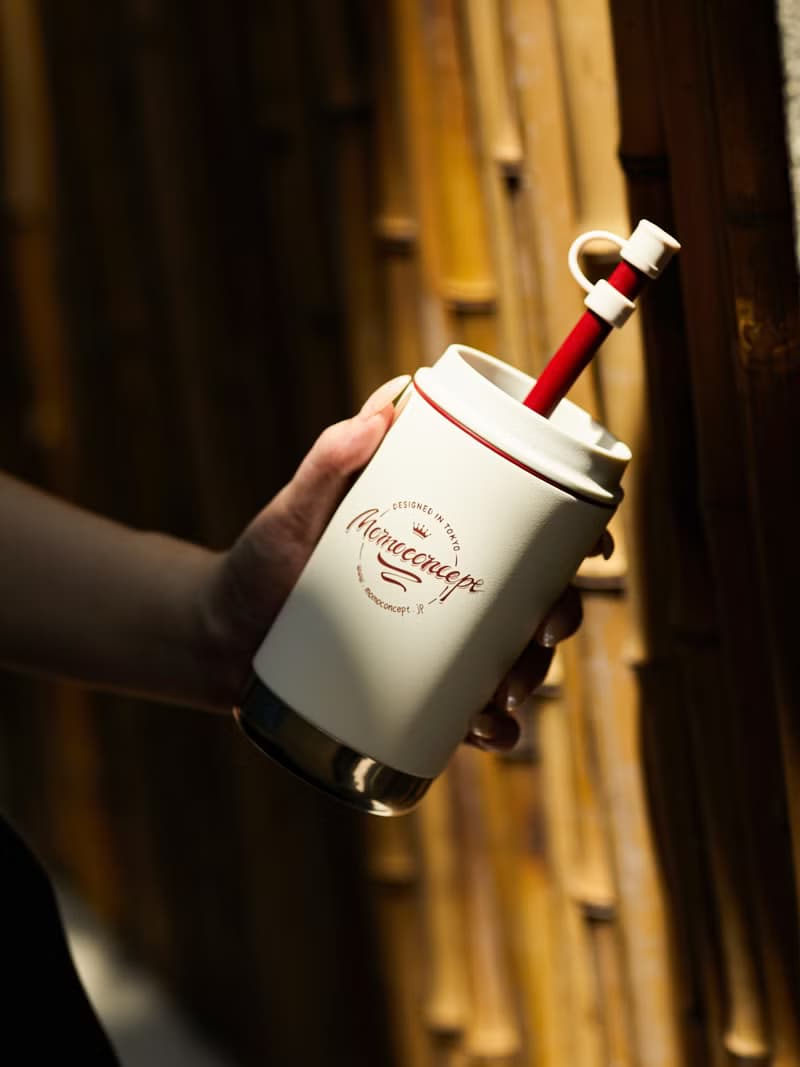 日本 MOMOCONCEPT 咖啡/飲品吸管杯