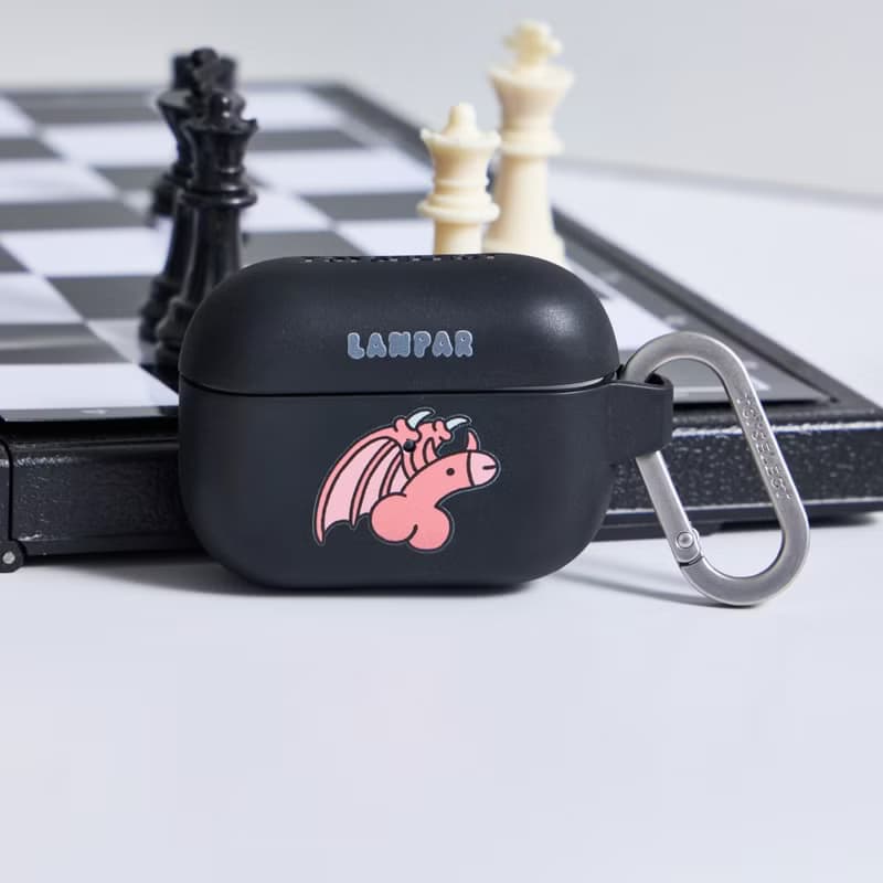 屌面人Lanparman惡魔ㄐㄐ強悍防摔AirPods保護套