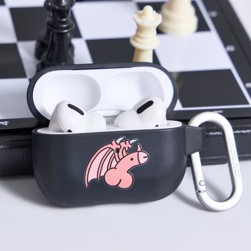 屌面人Lanparman惡魔ㄐㄐ強悍防摔AirPods保護套