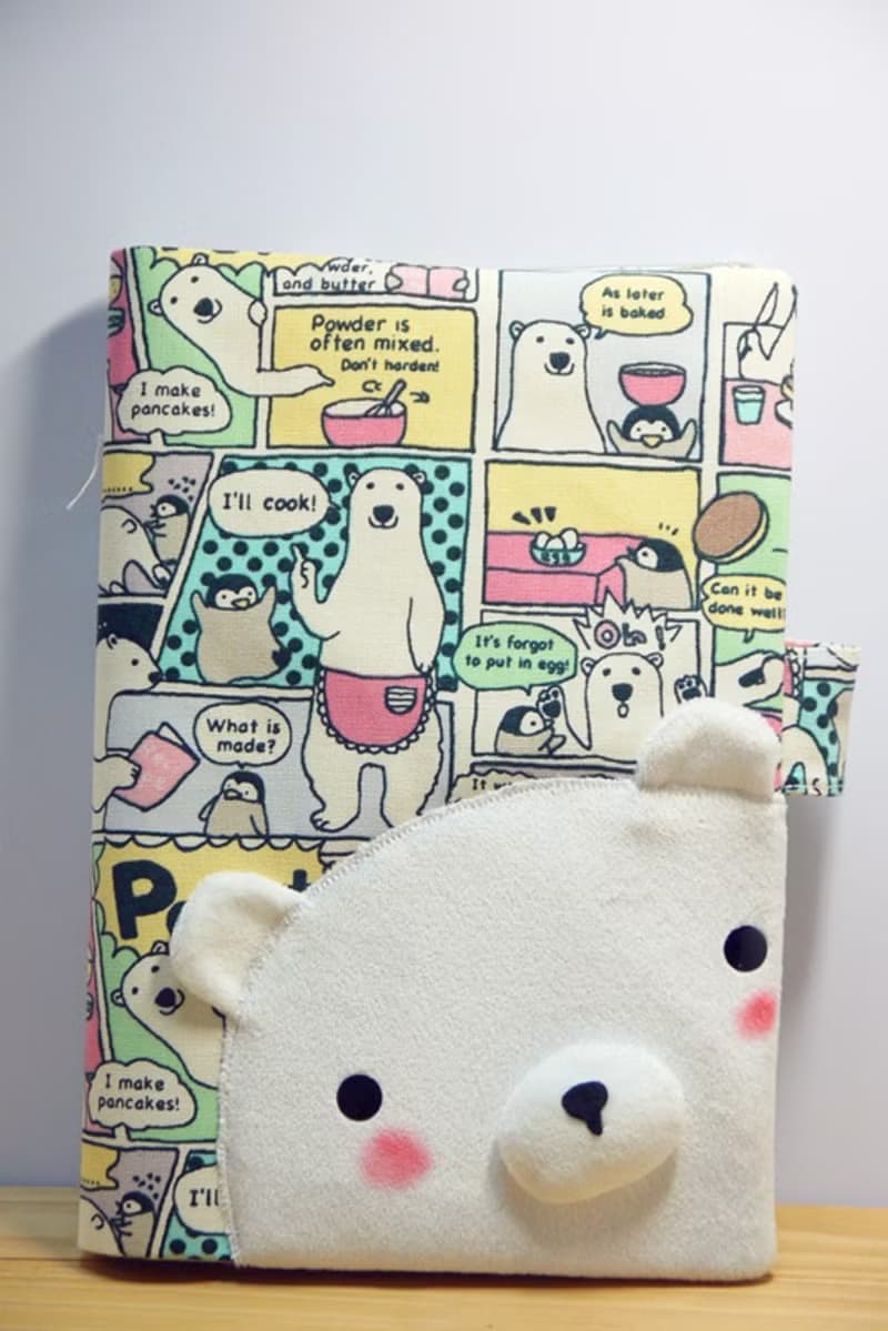 Bucute半立體布書套/媽媽手冊/書套/兒童手冊書套/生日禮物/交換