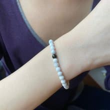 白松石原礦碧璽手鍊手串