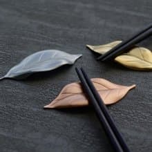 日本【SALUS 佐藤金屬】葉子筷架