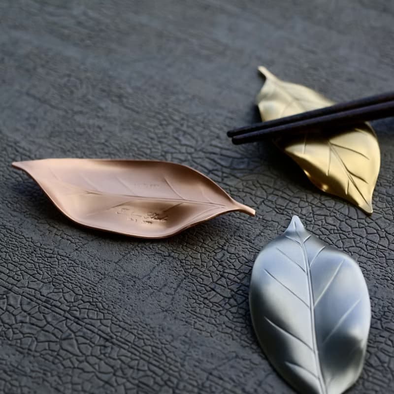 日本【SALUS 佐藤金屬】葉子筷架