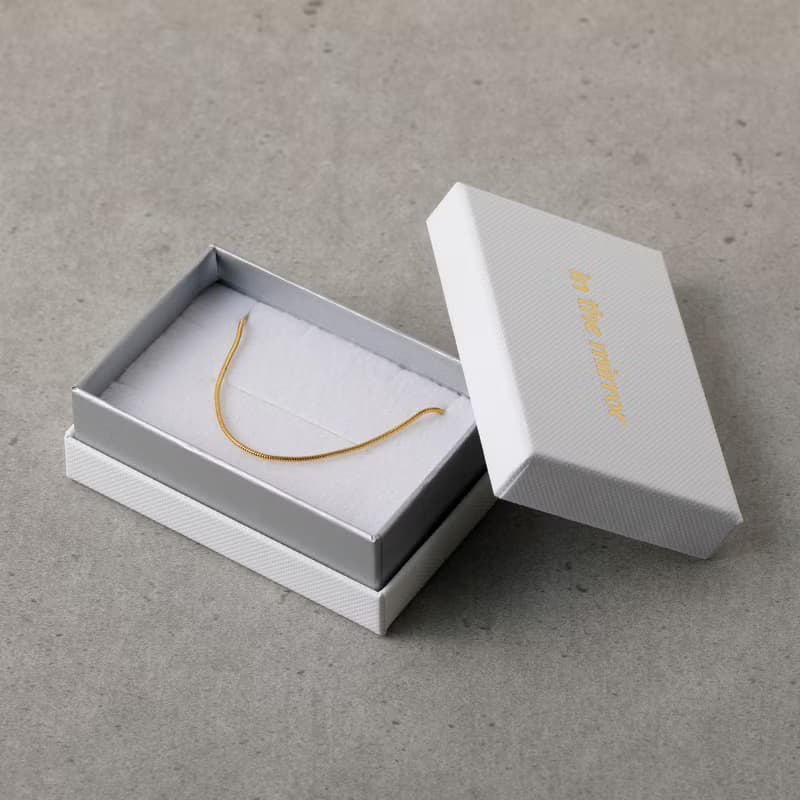 string chain magnet necklace SV ニッケルフリー マグネットネックレス 着脱簡単　シンプルチェーンネックレス　シルバー