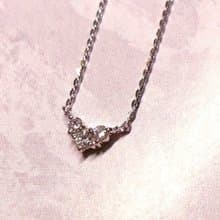 【Jewelry Ya 茱麗葉】精緻點綴 - 小愛心 - 白金  小鑽套鍊