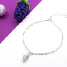 Fruit福祿果 葡萄 水果 純銀手鍊