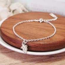 豐盛美好 葡萄 925純銀手鍊 女生手鍊