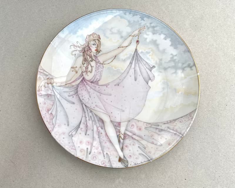 Rosenthal 收藏盤 20 世紀 80 年代德國時間