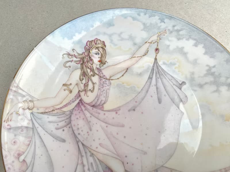 Rosenthal 收藏盤 20 世紀 80 年代德國時間