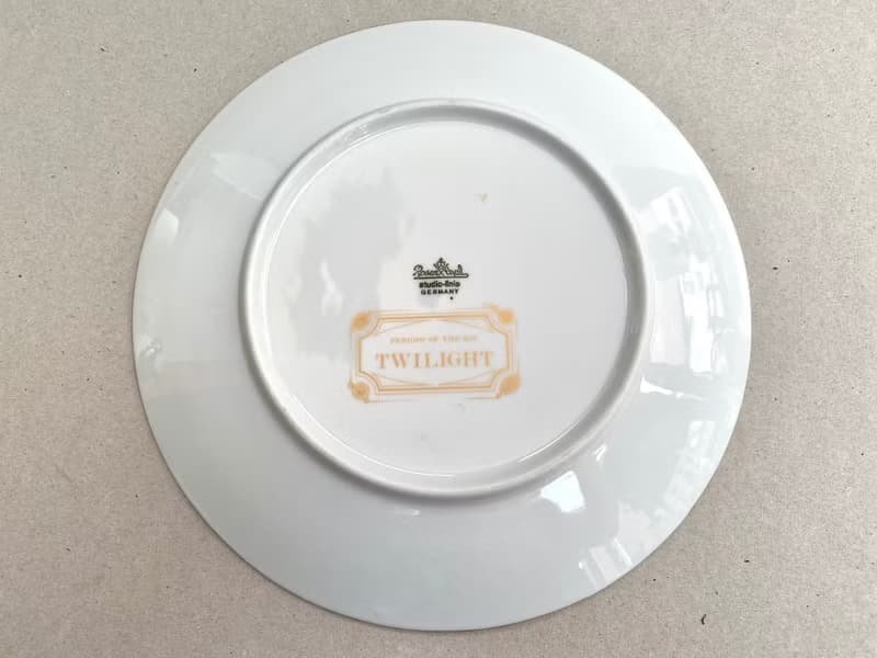 Rosenthal 收藏盤 20 世紀 80 年代德國時間