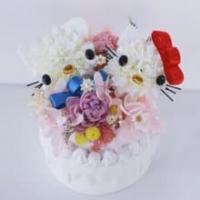 Hello Kitty 雙層蛋糕花