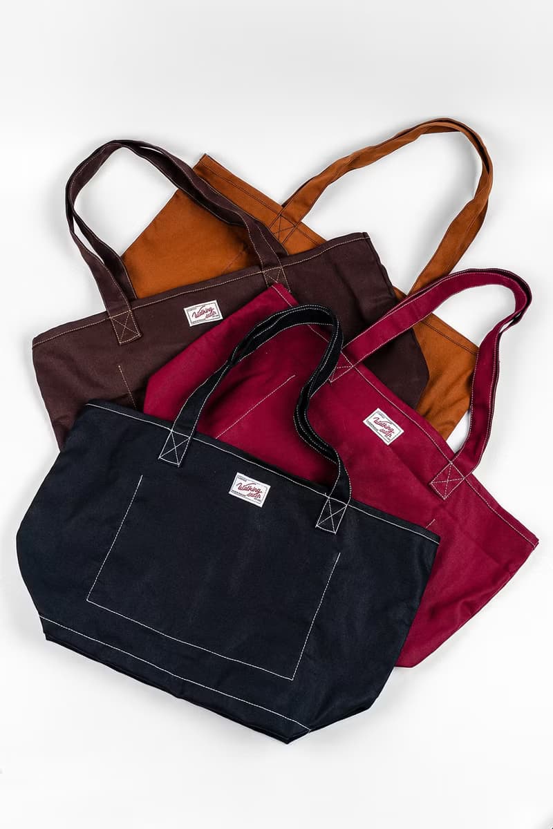 Walking Stitch : Haru Shopping Bag : กระเป๋าช้อปปิ้ง (Black, Tan Brown)
