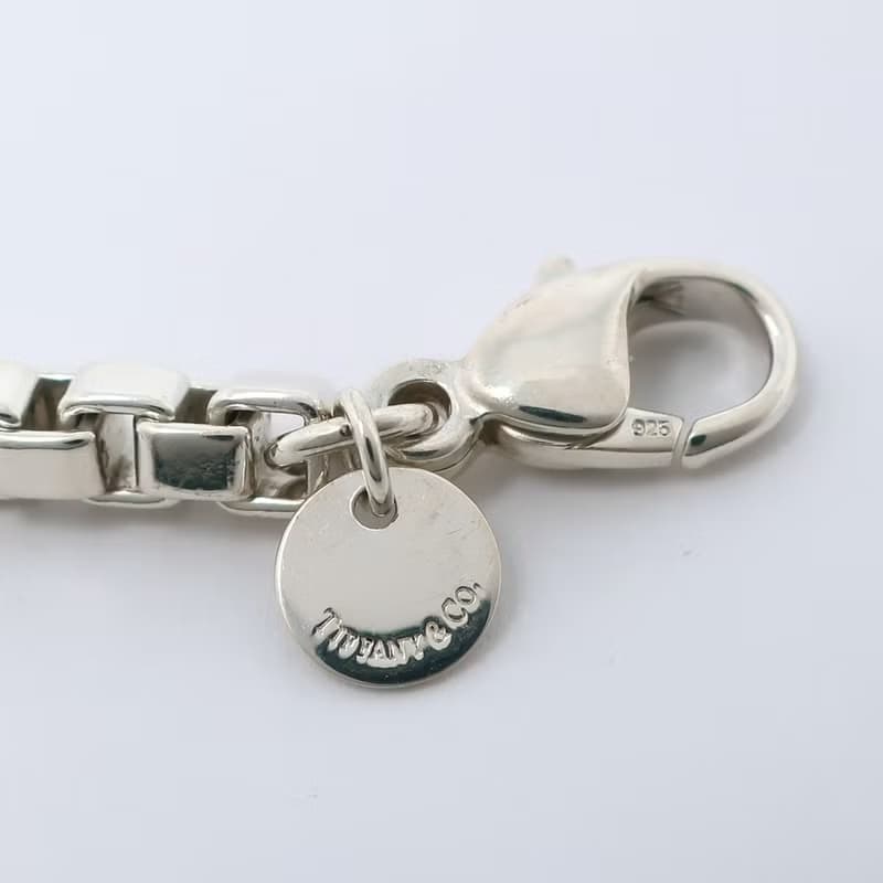 【日本直送】ティファニー TIFFANY&Co. ベネチアン ブレスレット シルバー925 約15.9g レディース【中古】