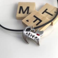 / 花草貓 /   純銀項鍊