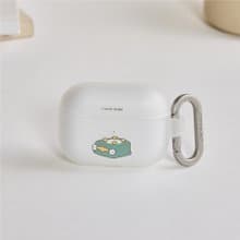 嗚比的朋友綠豆糕強悍防摔AirPods保護套