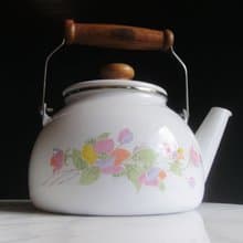 【老時光 OLD-TIME】早期二手珐琅水壺