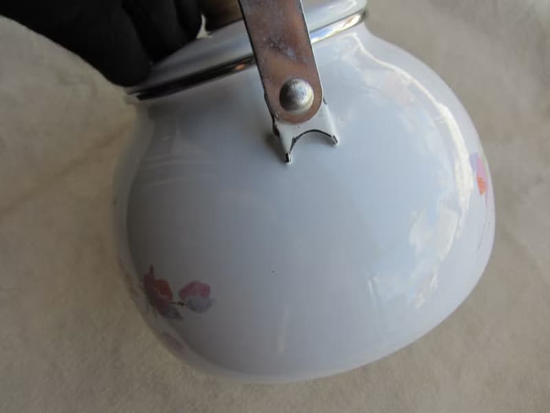 【老時光 OLD-TIME】早期二手珐琅水壺