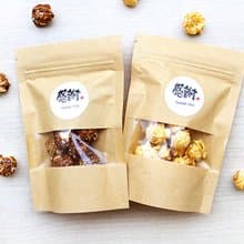 婚禮小物 活動餅乾 蘑菇爆米花2口味密封包 萬用 生日 畢業 婚禮