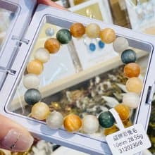 精品高光彩兔毛水晶10mm28.55g滿毛順髮強光正向積極遠離負面