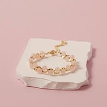 【法式優雅】繁花盛開 | 粉水晶 | 能量水晶/寶石/設計/手鍊/飾品