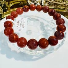 小精品火焰南紅10-10.5mm30g手珠護身保平安避邪氣血循環提高睡眠