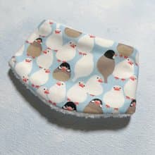 毛絨保暖寵物脖圍 寵物圍巾 -- 小文鳥