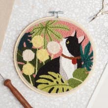 【小徑貓咪】戳繡材料包 俄羅斯刺繡 (不含戳針) | XiuCrafts