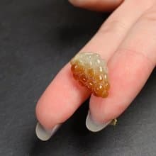 【限時優惠】 飄紅翡翠葡萄吊墜 | 天然緬甸A貨翡翠 | 送禮