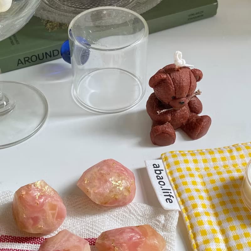 【動物系列】復古泰迪熊 造型蠟燭 可愛滿分