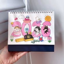 2026桌曆  早日退休俱樂部