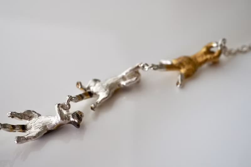 3匹の猫ブレスレット