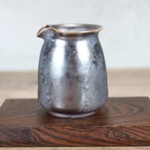 【母親節禮物】天然落灰 柴燒茶海 公道杯 名家葉敏祥手作 300ml