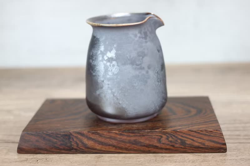 【母親節禮物】天然落灰 柴燒茶海 公道杯 名家葉敏祥手作 300ml